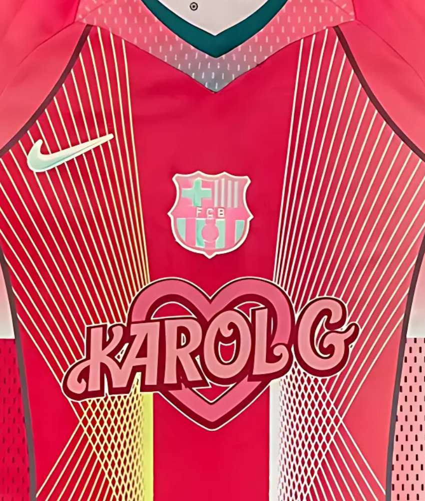 BARCELONA 2025-26 'KAROL G' SPECIAL EDITION (PINK) SHIRT