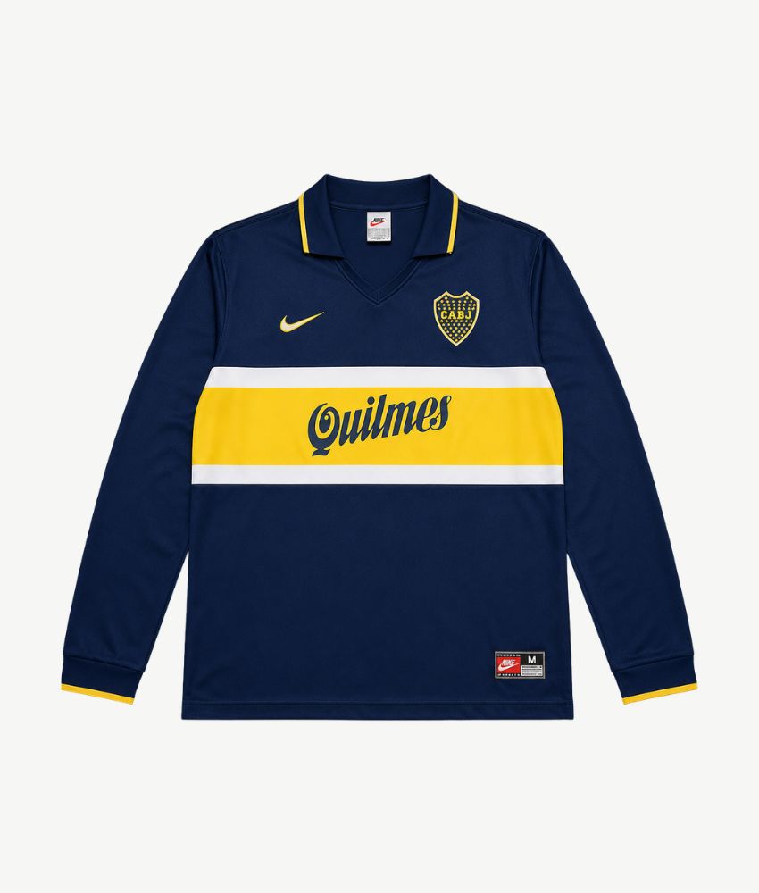 BOCA JUNIORS 1996/97 HOME LONG SLEEVE SHIRT