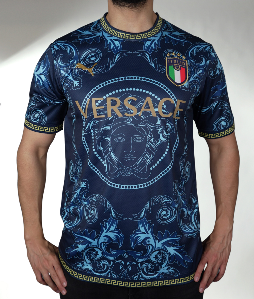 ITALY X VERSACE 2022 CONCEPT (BLUE) HOME SHIRT