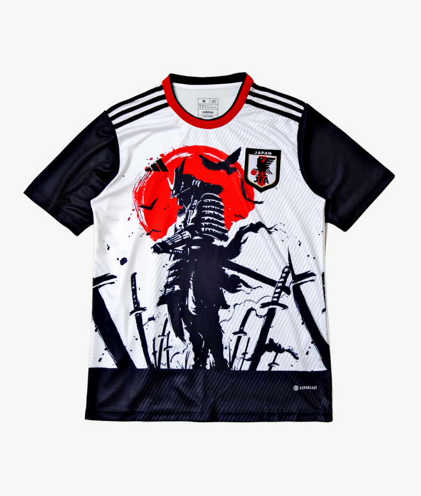 SUBCIETY グラフィックポロシャツ SAMURAI jersey top SUBCIETY グラフィックポロシャツ SAMURAI jersey top