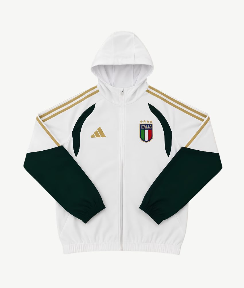 ITALY 2026 HOME HOODED WINDBREAKER JACKET