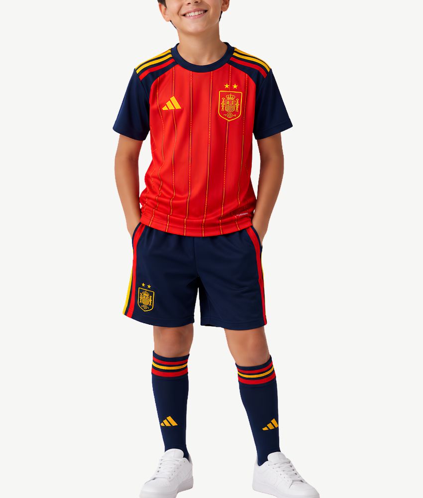 (KIDS) SPAIN 2026 '2 STARS WC CHAMPION' HOME KIT
