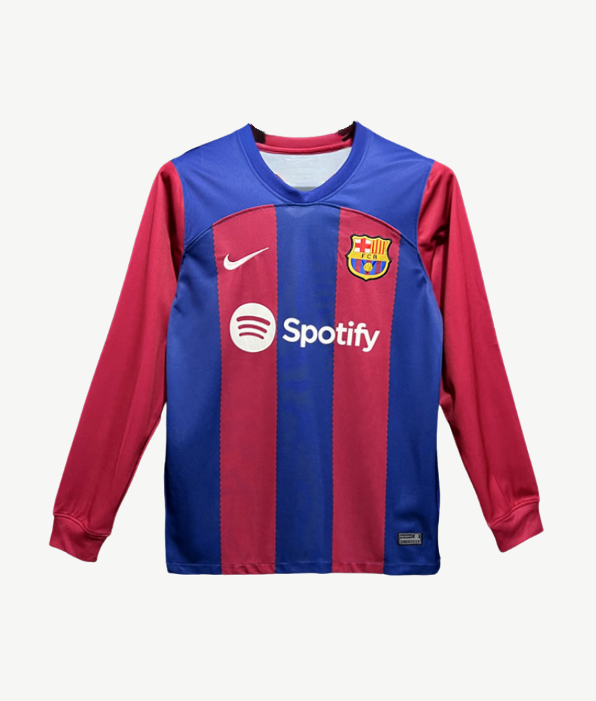 BARCELONA 2023/24 HOME KIT LONG SLEEVE