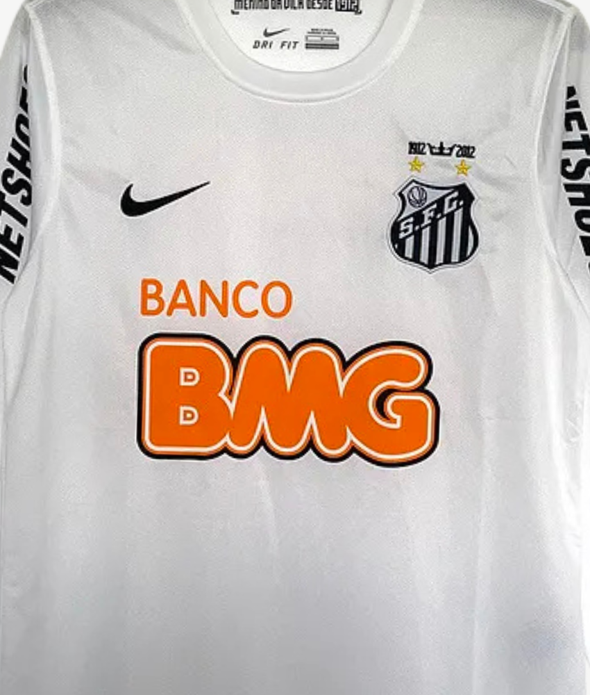 SANTOS 2011/12 HOME RETRO LONG SLEEVE