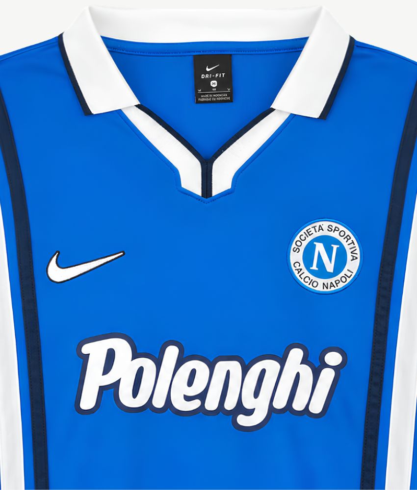 NAPOLI 1997/98 RETRO HOME LONG SLEEVE SHIRT