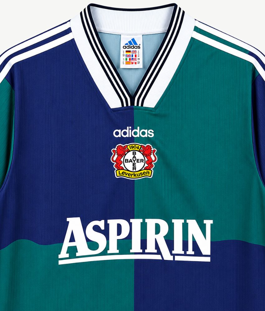 BAYER LEVERKUSEN 1997/99 RETRO AWAY SHIRT
