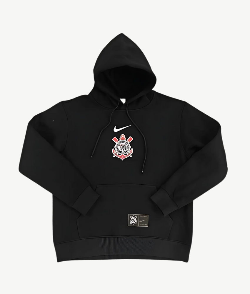 CORINTHIANS 2025/26 BLACK HOODIE