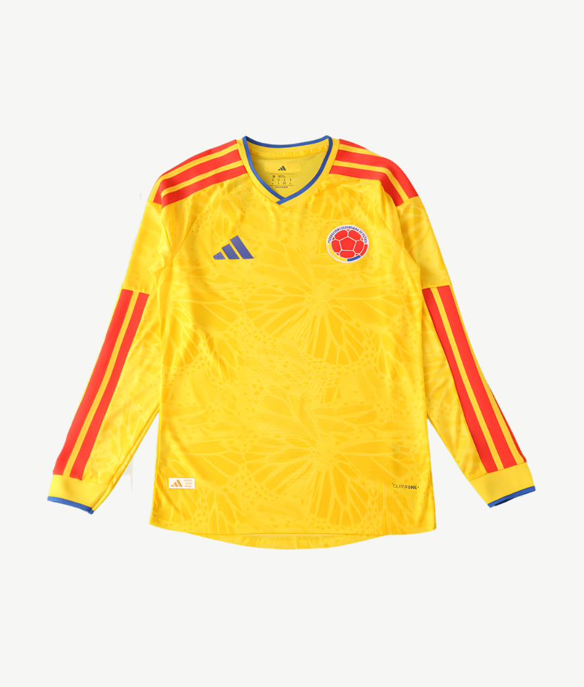 COLOMBIA 2026 WORLD CUP HOME LONG SLEEVE SHIRT