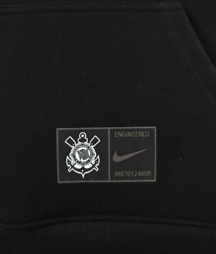 CORINTHIANS 2025/26 BLACK HOODIE