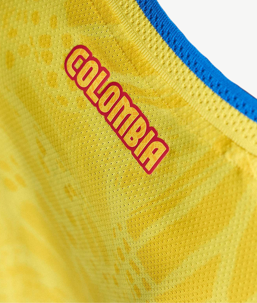 COLOMBIA 2026 WORLD CUP HOME LONG SLEEVE SHIRT