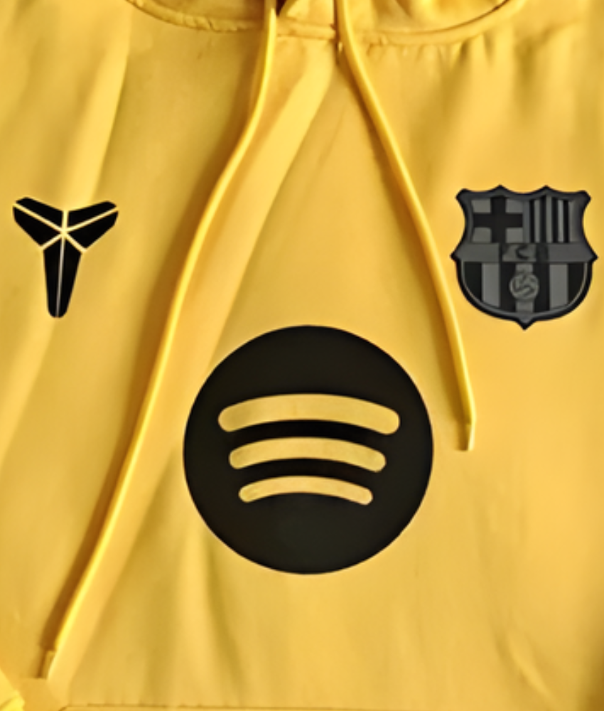 BARCELONA 2025/26 'MAMBA' YELLOW HOODIE