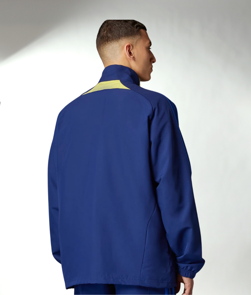 BOCA JUNIORS 2025/26 NAVY FULL ZIP TRACKSUIT