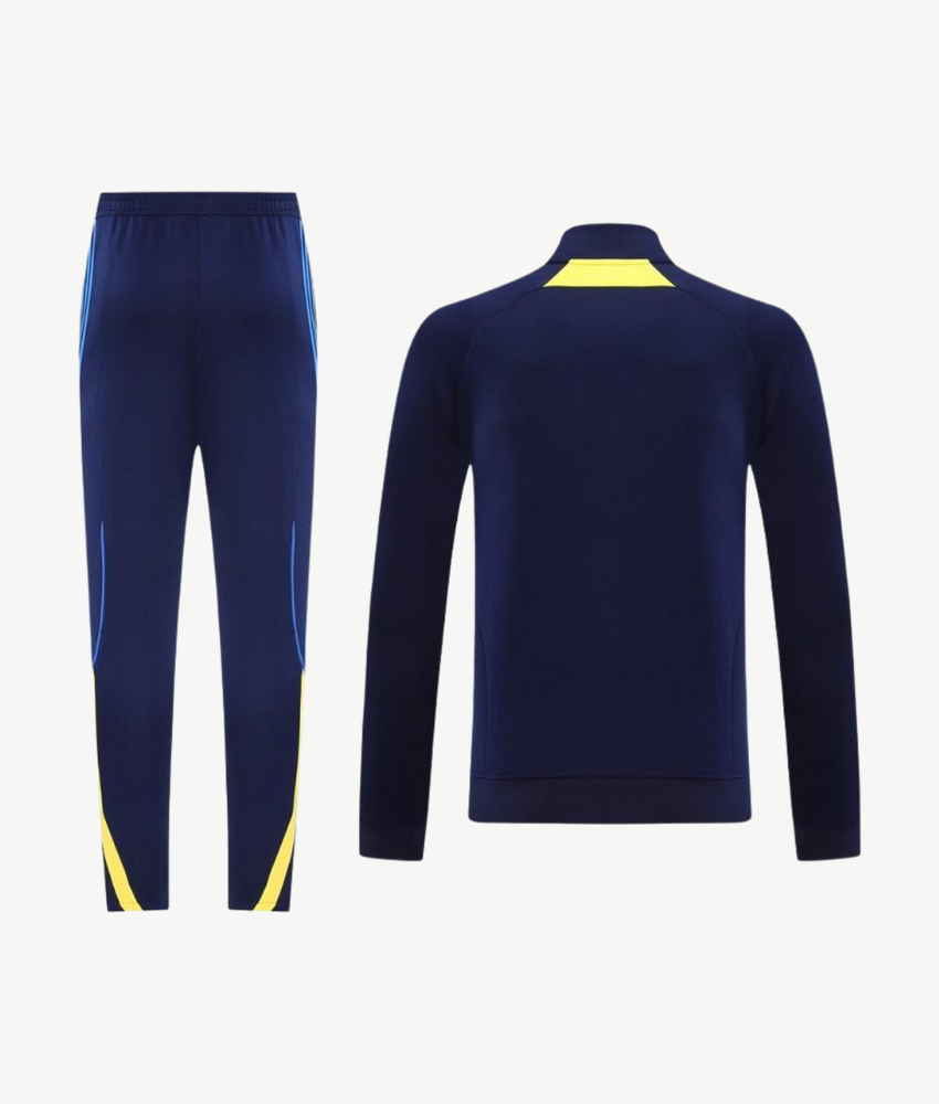 BOCA JUNIORS 2025/26 NAVY FULL ZIP TRACKSUIT
