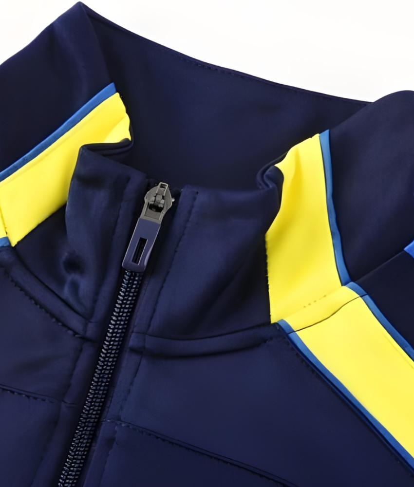 BOCA JUNIORS 2025/26 NAVY FULL ZIP TRACKSUIT