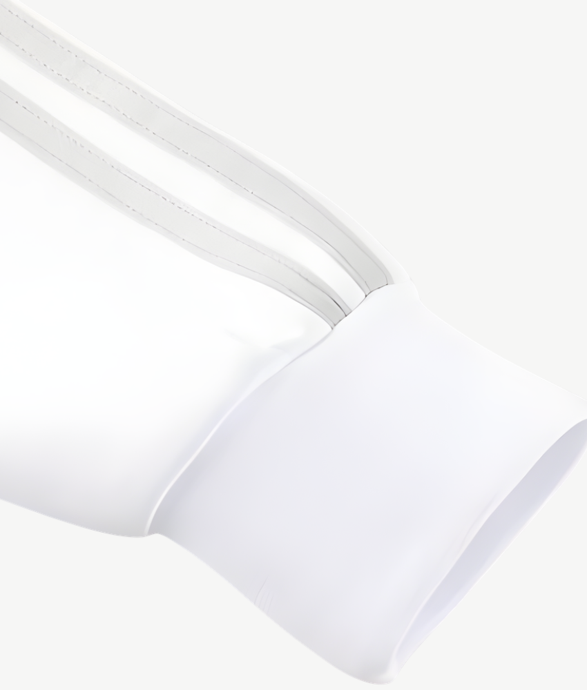 REAL MADRID 2025/26 WHITE FULL ZIP TRACKSUIT