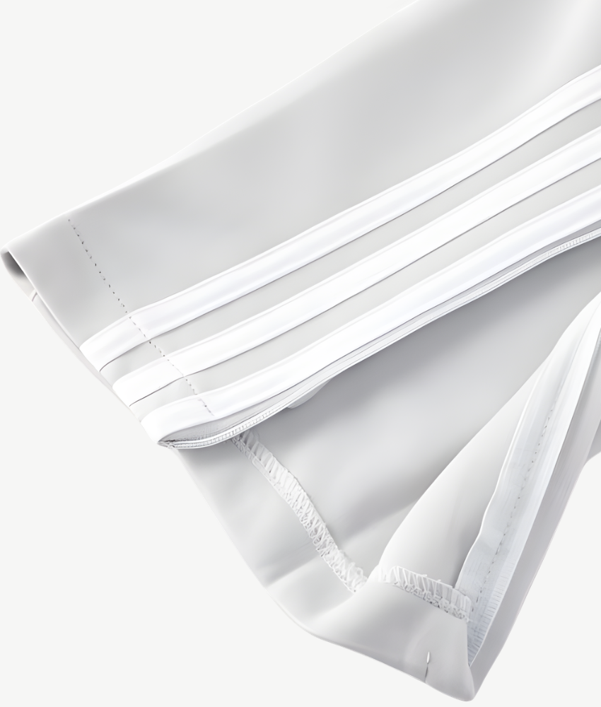 REAL MADRID 2025/26 WHITE FULL ZIP TRACKSUIT