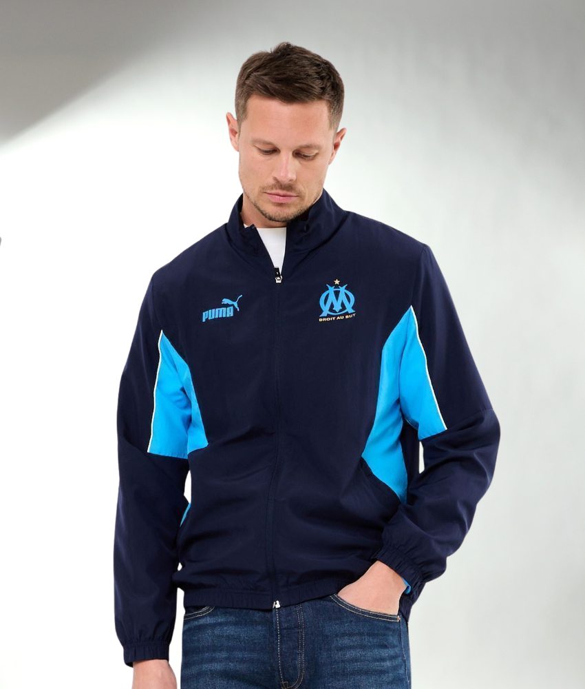 MARSEILLE 2025/26 BLUE FULL ZIP TRACKSUIT