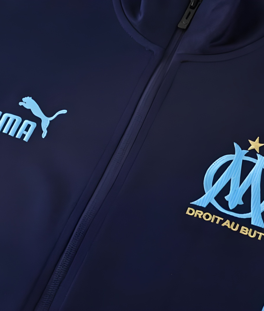 MARSEILLE 2025/26 BLUE FULL ZIP TRACKSUIT