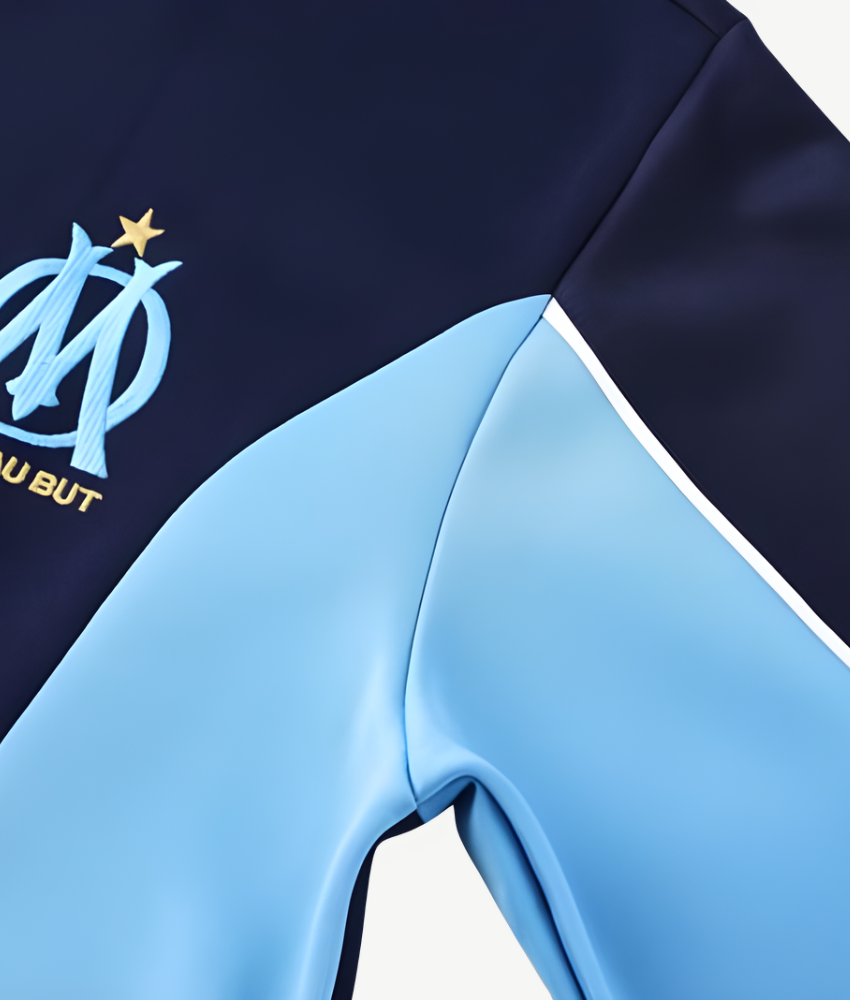MARSEILLE 2025/26 BLUE FULL ZIP TRACKSUIT