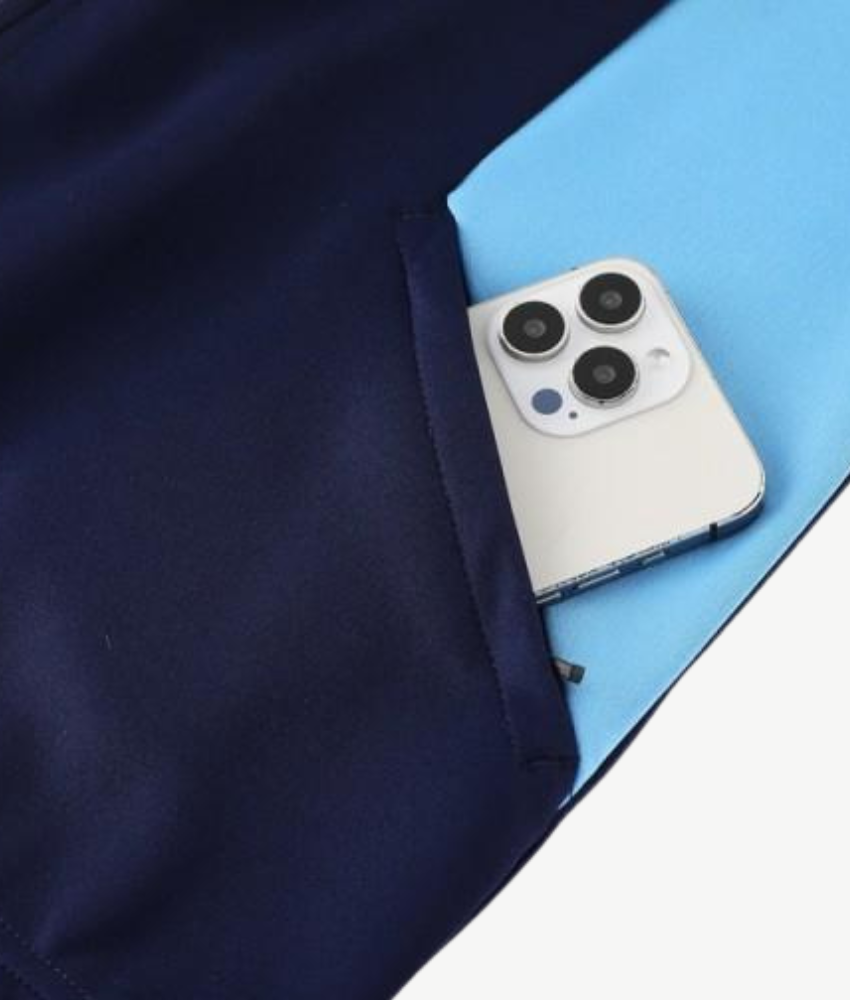 MARSEILLE 2025/26 BLUE FULL ZIP TRACKSUIT