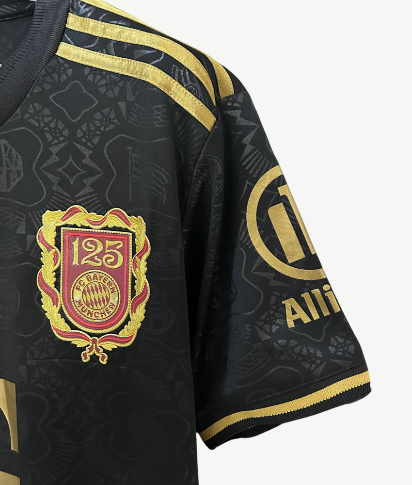 BAYERN MUNICH 2024/25 '125TH ANNIVERSARY BLACK' SPECIAL EDITION SHIRT