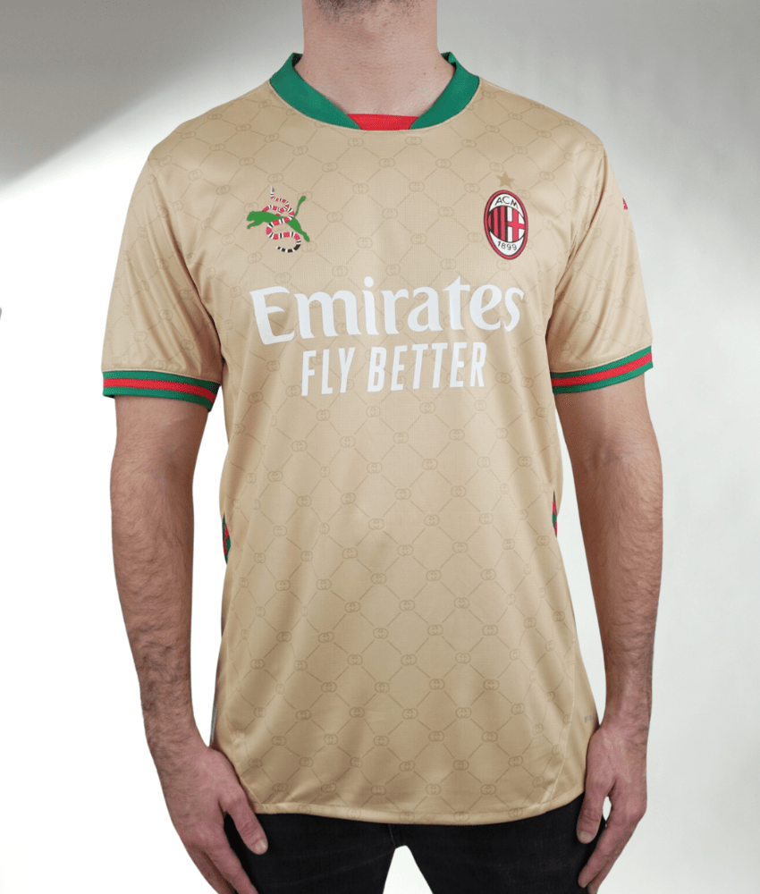 AC MILAN FASHION COLLAB 2024/25 CONCEPT SHIRT-Shirt - False9Fits