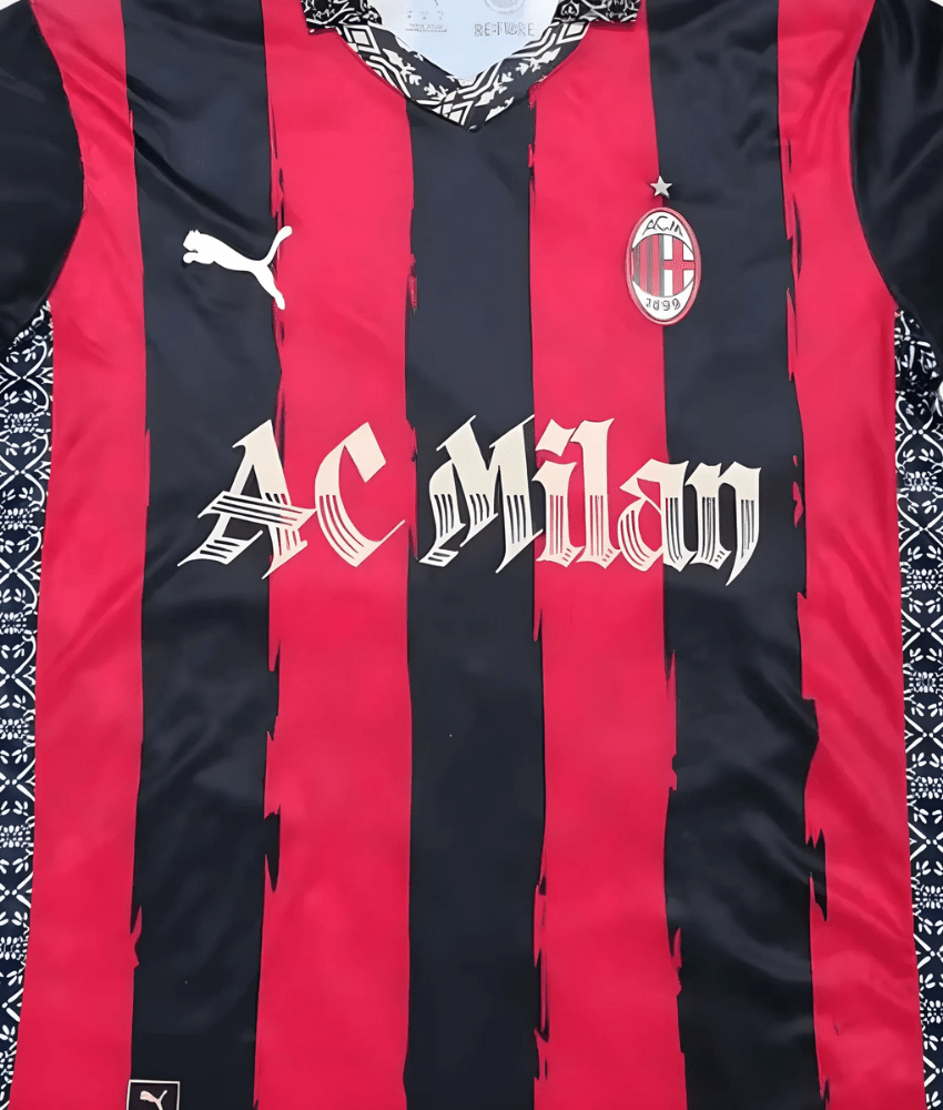 AC MILAN 'ROSSO NERO' 2025/26" SPECIAL EDITION SHIRT-Shirt - False9Fits