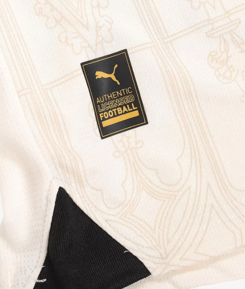 AC MILAN X PUMA X PLEASURES 2023/24 CREAM REPLICA SHIRT-Shirt - False9Fits