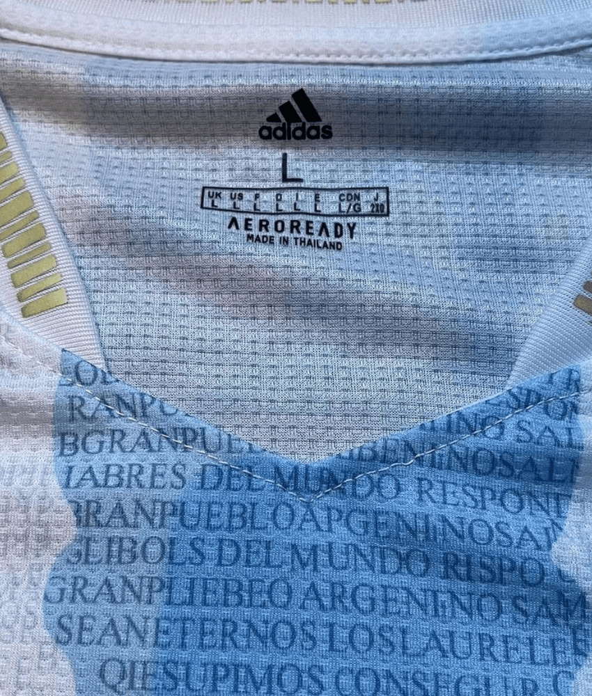 ARGENTINA 2021 'DESIGNED BY SOCCEPT' CONCEPT SHIRT-Shirt - False9Fits
