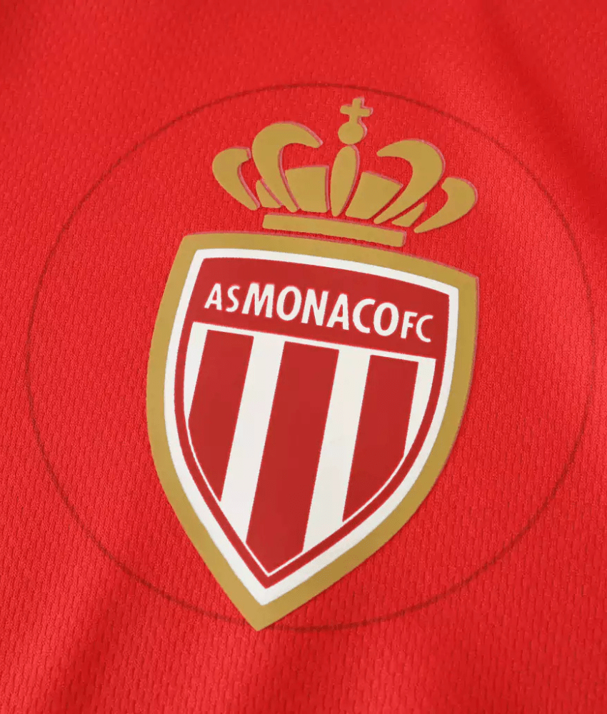 AS MONACO 2024/25 HOME SHIRT-Shirt - False9Fits