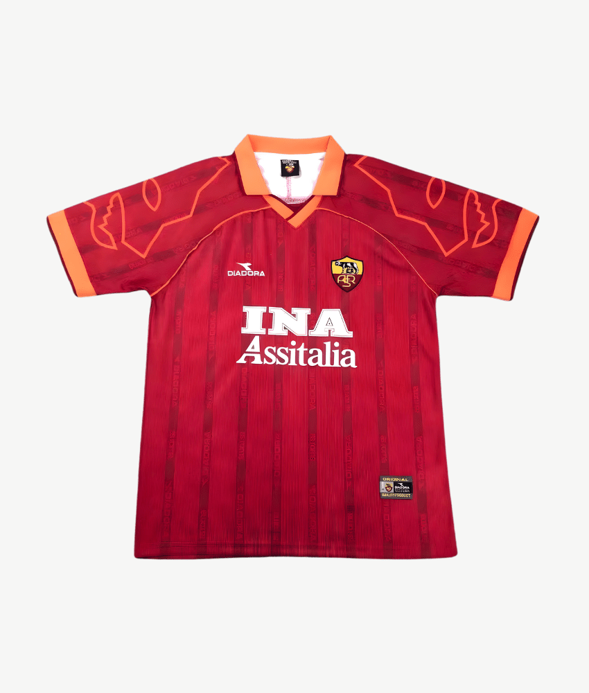 AS ROMA 1999/00 HOME SHIRT - CLEAR OUT