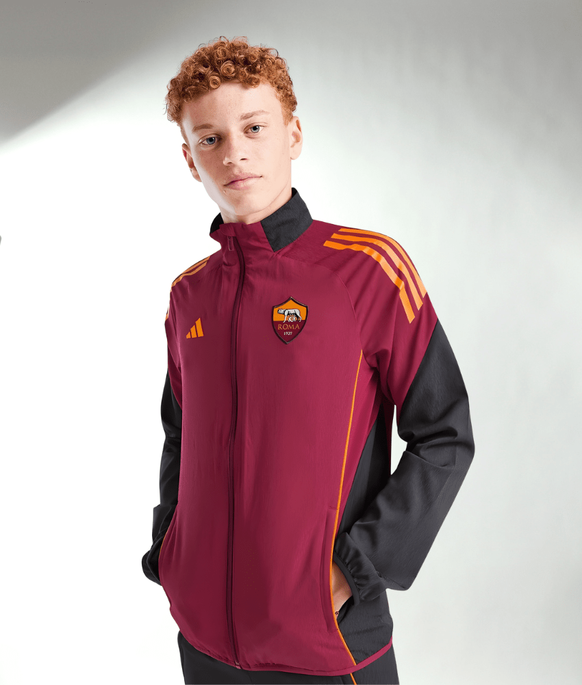 AS ROMA 2025/26 WINDBREAKER - Tracksuit & Jackets - False9Fits