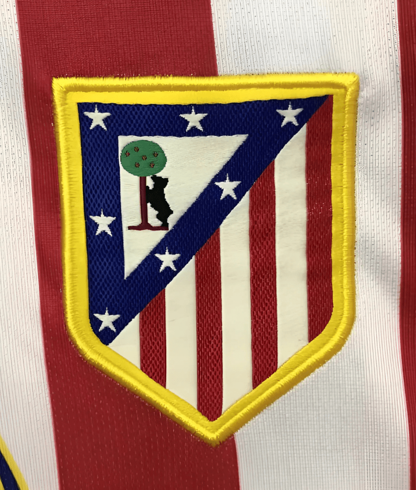 ATLETICO MADRID 2004/05 HOME RETRO SHIRT-Shirt - False9Fits