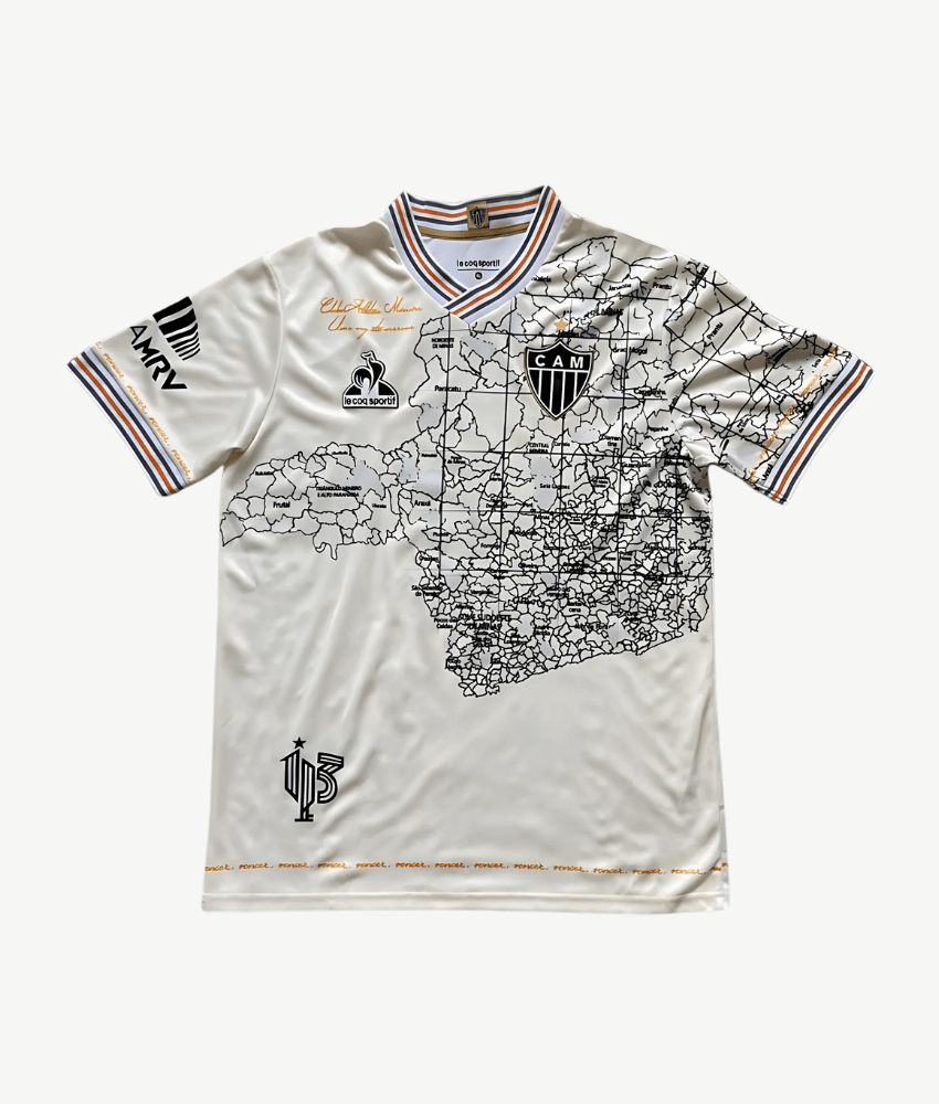 ATLETICO MINEIRO 'COMMERATIVE MAP' 2021/22 SHIRT-Shirt - False9Fits