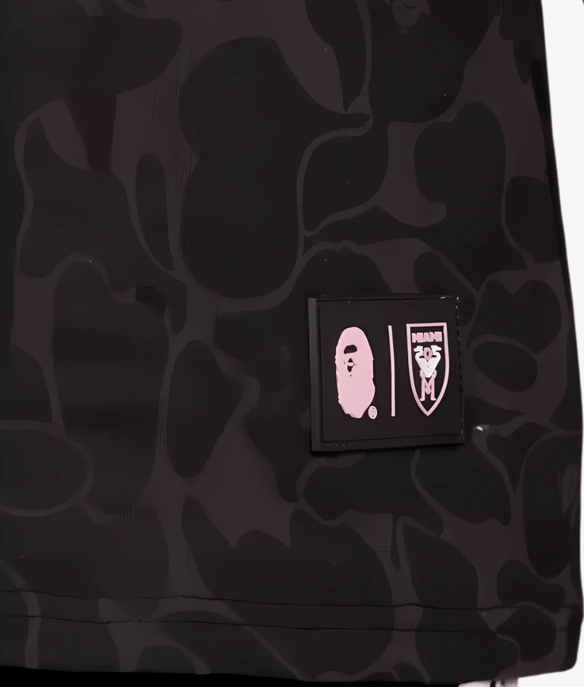 BAPE X INTER MIAMI 2023/24 BLACK CAMO SHIRT-Shirt - False9Fits