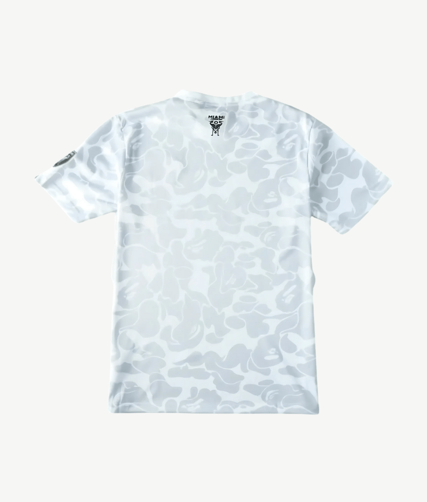BAPE X INTER MIAMI 2023/24 WHITE CAMO SHIRT-Shirt - False9Fits