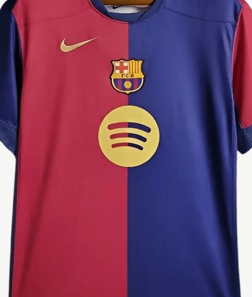 BARCELONA 2024/25 HOME SHIRT ANNIVERSARY EDITION - Shirt - False9Fits