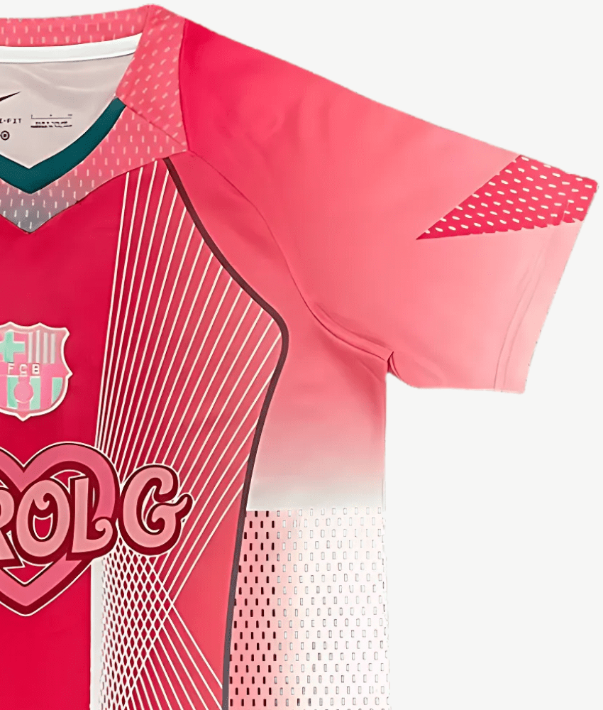 BARCELONA 2025 - 26 'KAROL G' SPECIAL EDITION (PINK) SHIRT-Shirt - False9Fits