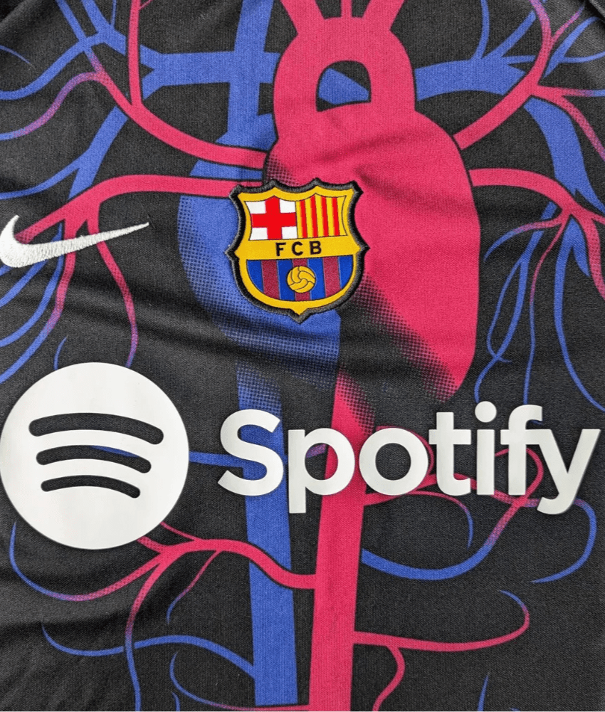 BARCELONA 'CATALAN VEINS' 2024/25 SPECIAL EDITION SHIRT-Shirt - False9Fits