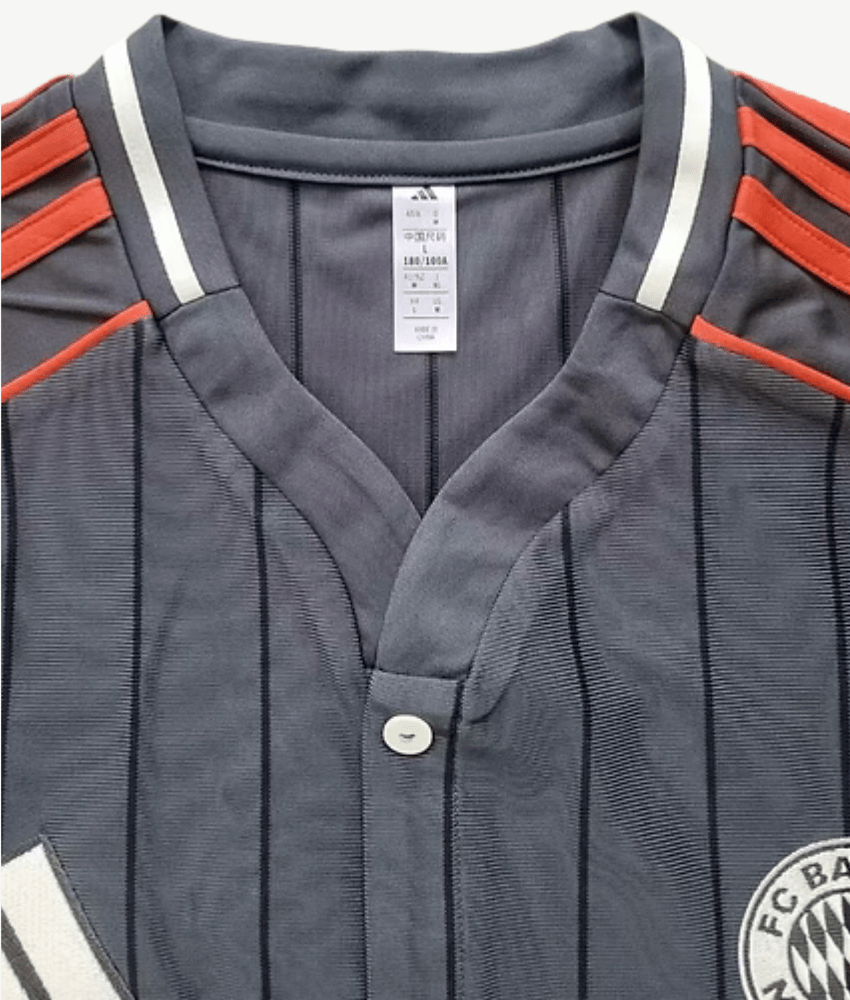 BAYERN MUNICH 2025/26 RETRO BASEBALL SHIRT-Shirt - False9Fits
