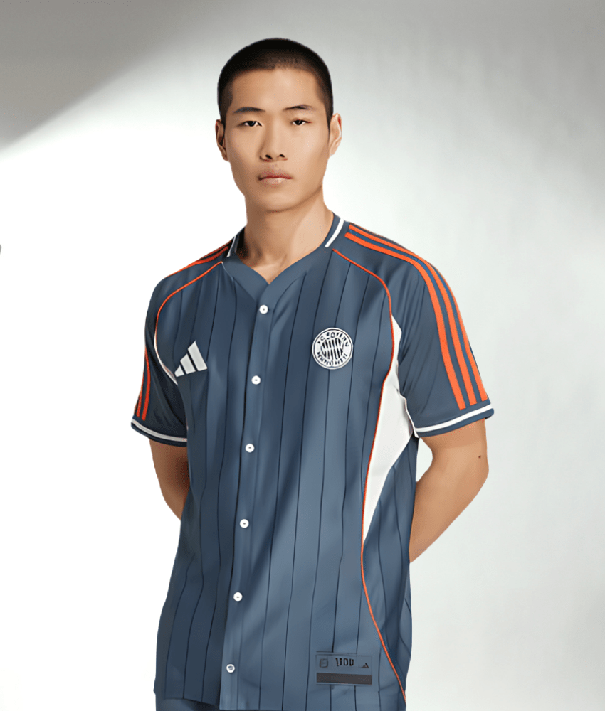 BAYERN MUNICH 2025/26 RETRO BASEBALL SHIRT-Shirt - False9Fits