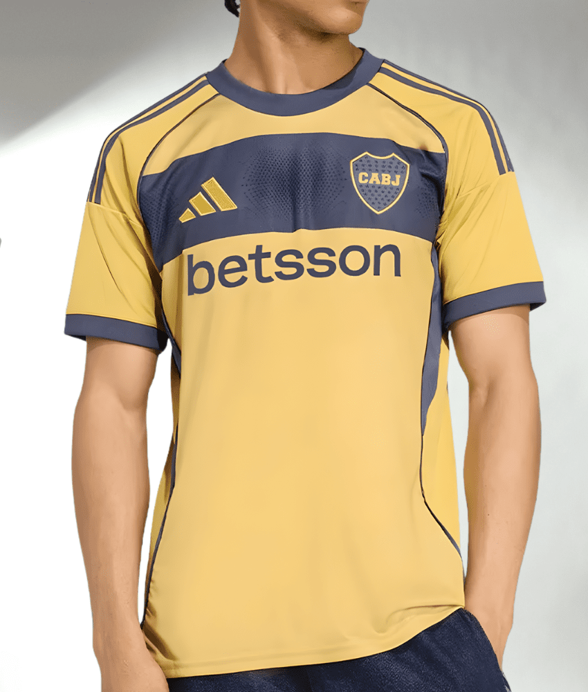 BOCA JUNIORS 2025/26 AWAY SHIRT-Shirt - False9Fits