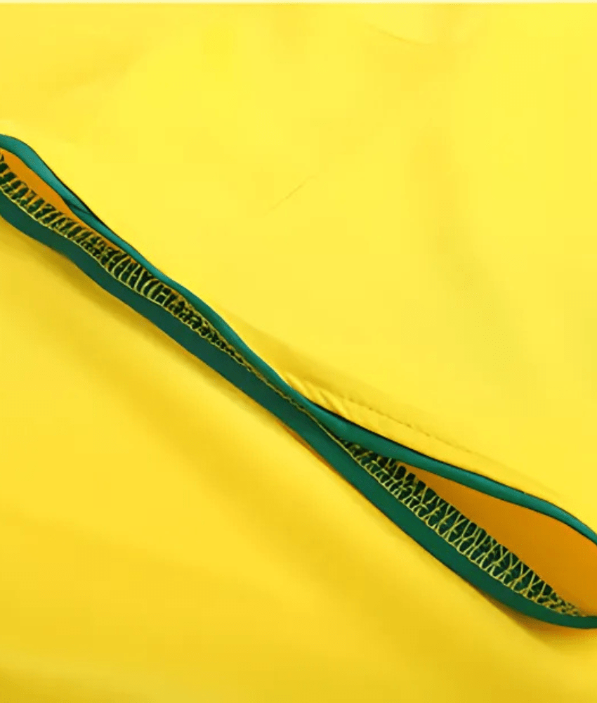 BRAZIL 2004 RETRO HOME SHIRT-Shirt - False9Fits