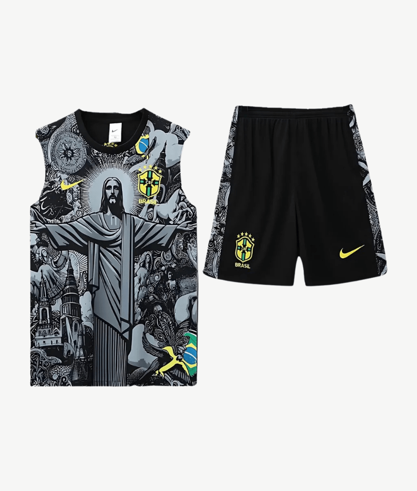 BRAZIL 2024/25 'CHRIST THE REDEEMER' VEST SET - Vest Set - False9Fits
