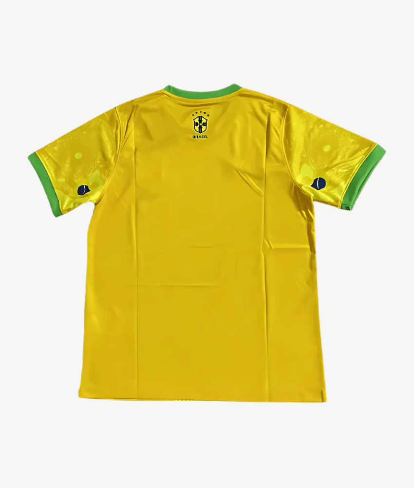 BRAZIL 2024/25 GOLD 'CHRIST THE REDEEMER' SPECIAL EDITION SHIRT-Shirt - False9Fits