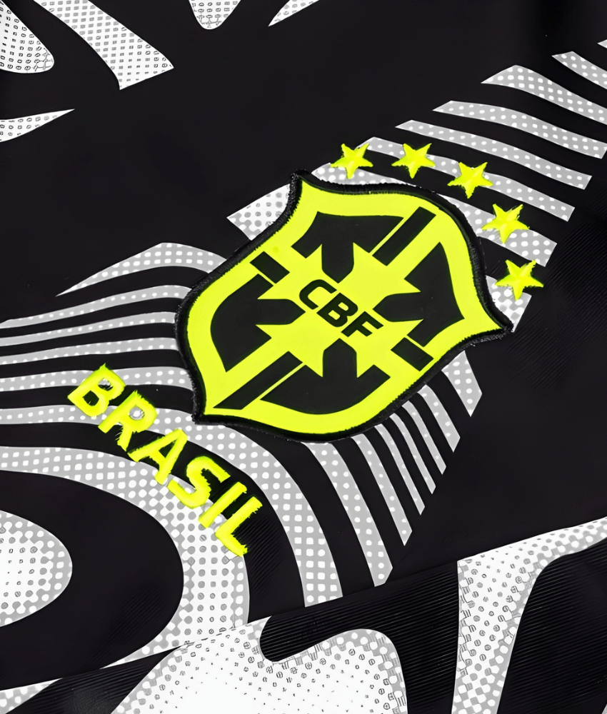 BRAZIL 2025/26 WORLD CUP LONG SLEEVE GOALKEEPER SHIRT-Shirt - False9Fits