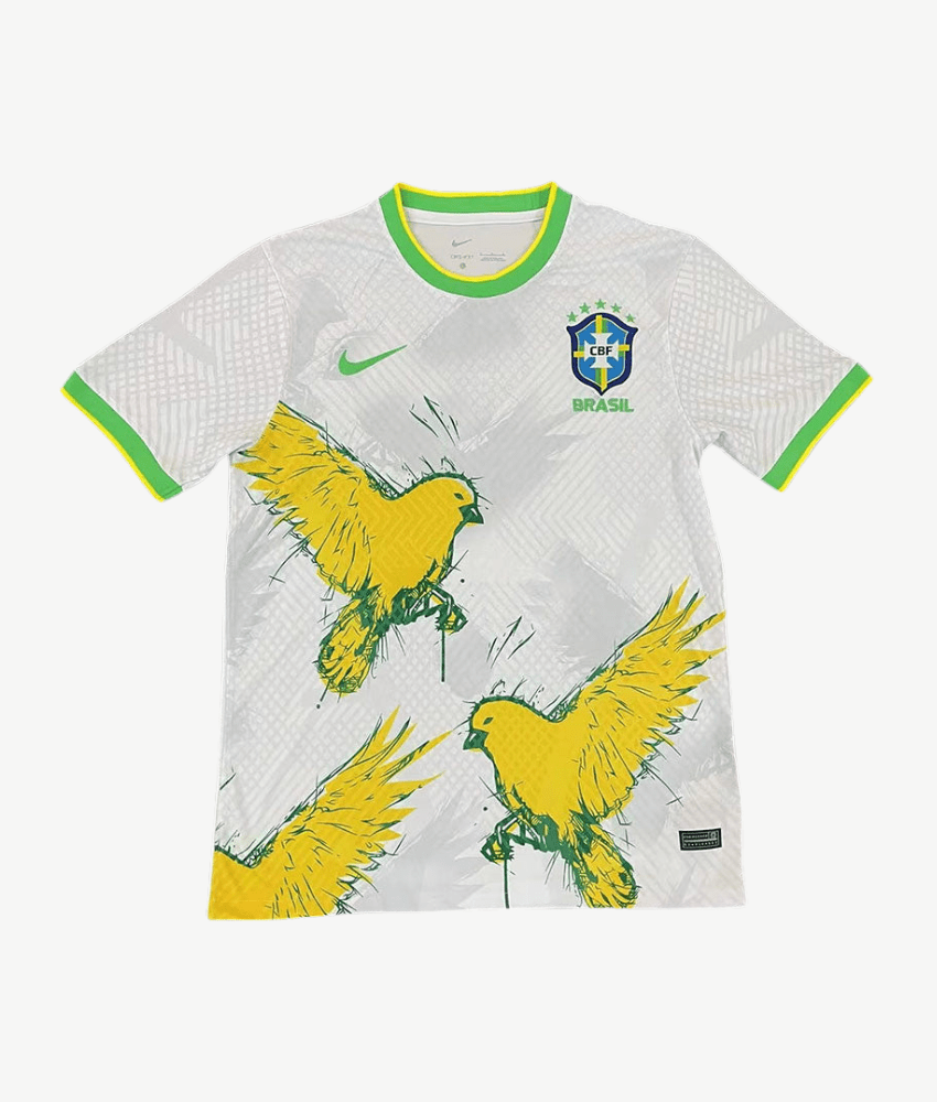 BRAZIL 'CANARINHO PIGEONS' 2024/25 SPECIAL EDITION SHIRT-Shirt - False9Fits