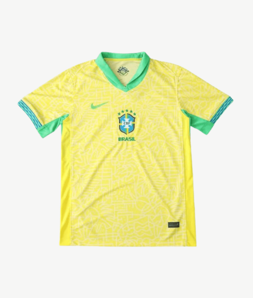 BRAZIL COPA 2024 HOME SHIRT-Shirt - False9Fits