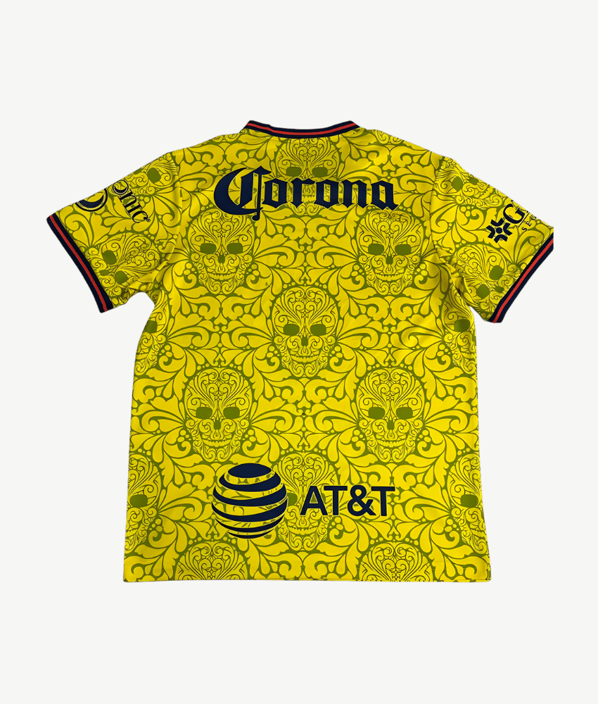 CLUB AMERICA 2025/26 YELLOW HALLOWEEN SPECIAL EDITION SHIRT-Shirt - False9Fits