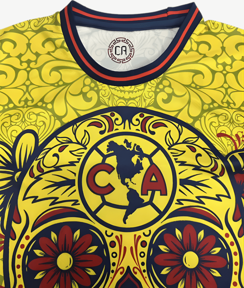 CLUB AMERICA 2025/26 YELLOW HALLOWEEN SPECIAL EDITION SHIRT-Shirt - False9Fits